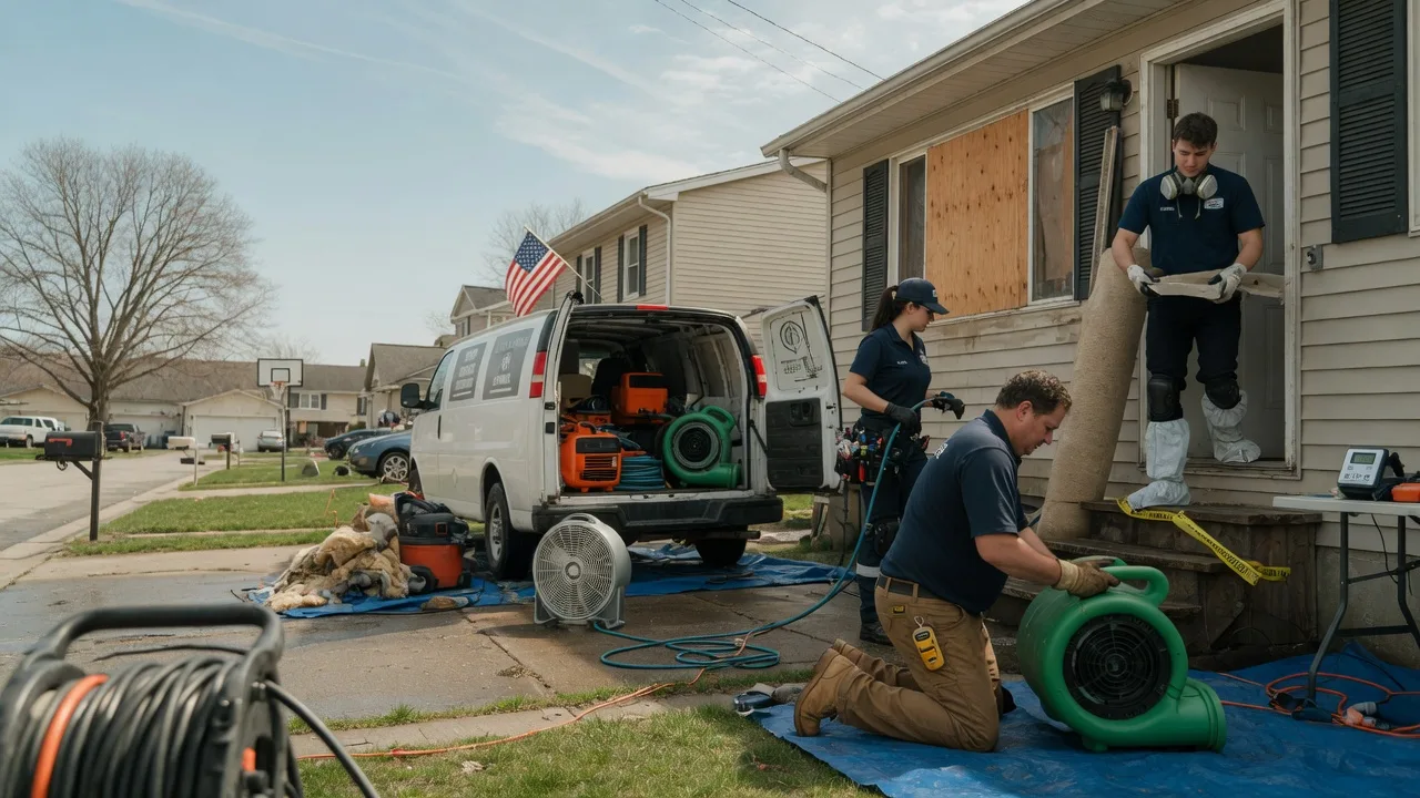 Water Damage Restoration in Brush Valley, PA near me